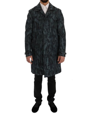 Camouflageprint Jas Lange Mouwen