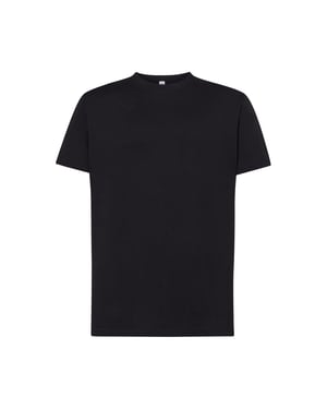 JHK Heren Premium Normaal T-Shirt (Zwart)