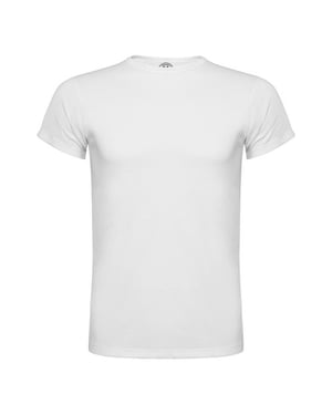 Roly Unisex Sublima Plain T-shirt voor volwassenen (Wit)
