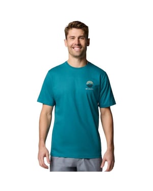 Columbia Heren Kettle River Outdoor T-Shirt (Groen)