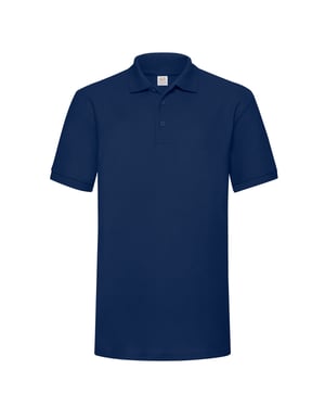 Fruit of the Loom Heren 65/35 Zwaargewicht Poloshirt (Marine)