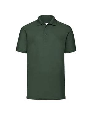 Fruit of the Loom Heren 65/35 Poloshirt (Fles groen)