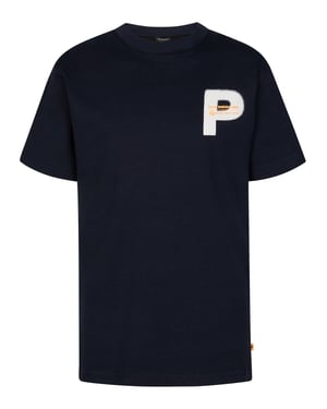 Petrol Industries - Jongens Bedrukt jersey T-shirt Bandolera - Blauw