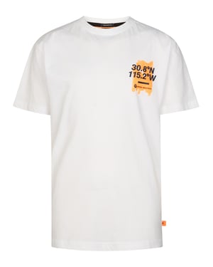 Petrol Industries - Jongens T-shirt met rugprint Vaquero - Wit