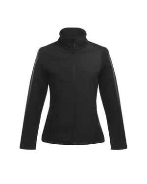 Regatta Dames/Dames Octagon II Zachte Shell Jas (Zwart)