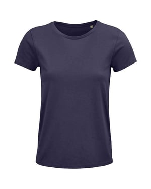 SOLS Dames/Dames Kruisvaarder T-Shirt (Muis Grijs Effen)