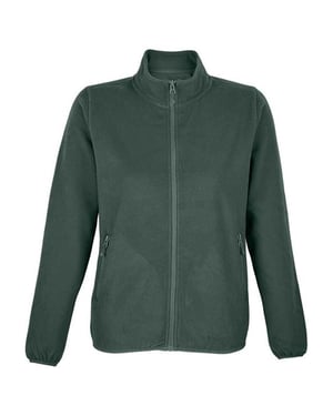 SOLS Vrouwen/Dames Factor Fleecejack met rits (Bosgroen)
