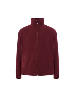 JHK Heren fleecevest met volledige rits (Bourgondië)