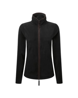 Premier Dames/Dames Artisan Fleecejack (Zwart/Bruin)