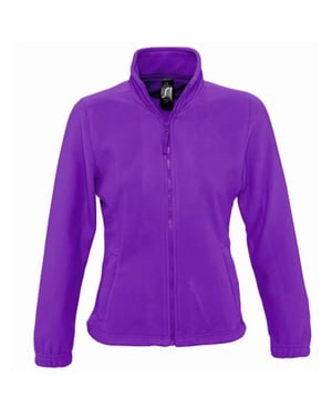 SOLS Dames/Dames North Fleece Jas (Donkerpaars)