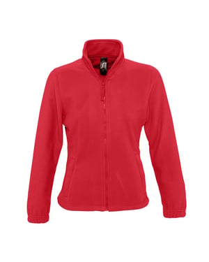 SOLS Dames/Dames North Fleece Jas (Rood)