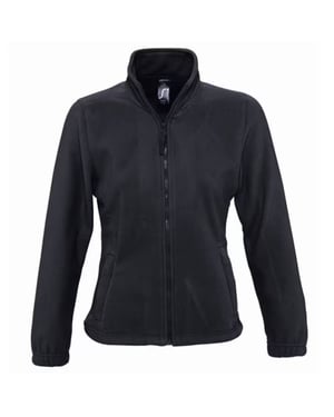 SOLS Dames/Dames North Fleece Jas (Zwart)