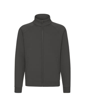 Fruit of the Loom Sweatjack Heren Premium (Licht Grafiet)