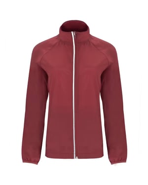Roly Dames/Dames Glasgow Packaway Slim Windjack (Bourgondië)