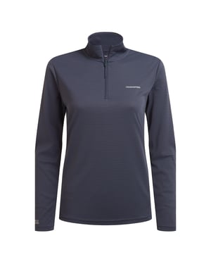Craghoppers Dames/Dames Nosilife Half Zip Top (Antraciet)