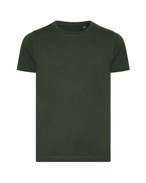 Ecologie Kinderen/Kinderen Cascades Effen Biologisch T-shirt (Fles groen)