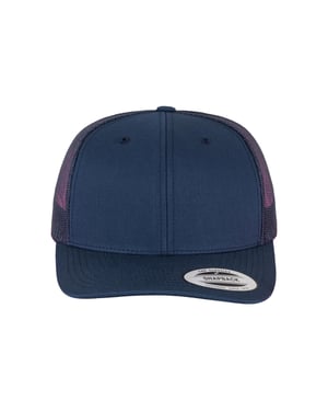 Flexfit Unisex Retro Trucker Cap voor volwassenen (Marine)
