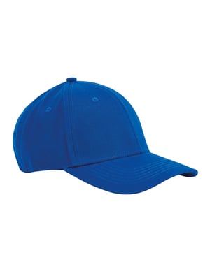 Beechfield EarthAware Classic 6 Panel Organic Cotton Baseball Cap (Helder Koninklijk)