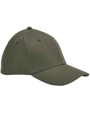 Beechfield EarthAware Organic Cotton Stretch Cap (Olijfgroen)