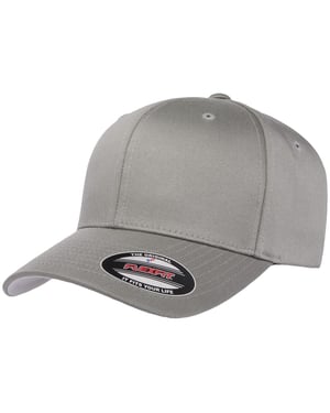 Flexfit Wollige gekamde muts (Grijs)
