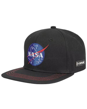 NASA Ruimte Missie Capslab Snapback Baseball Cap (Zwart)