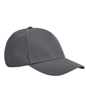 Beechfield EarthAware 5 Paneel Organic Katoenen Baseball Cap (Grafietgrijs)