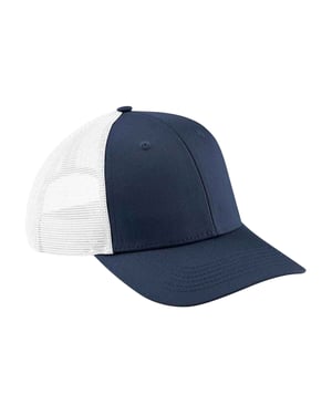 Beechfield Urbanwear Effen Trucker Pet (Marine / Wit)
