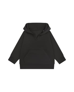 Larkwood Effen Duurzame Hoodie Kinderen/Kinderen (Zwart)