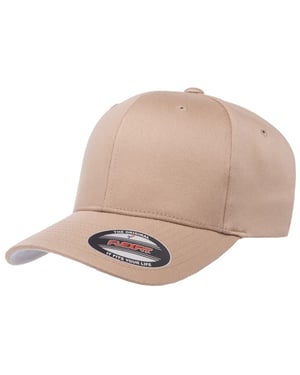 Flexfit Wollige gekamde muts (Khaki)