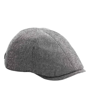 Beechfield Linnen zomer Gatsby pet (Grijs)