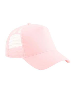 Beechfield Kinder/Kids Snapback Trucker Cap (Pastel Roze)