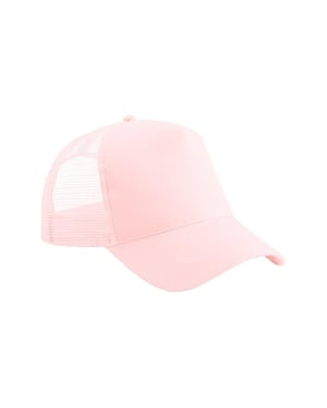 Beechfield Kinder/Kids Snapback Trucker Cap (Pastel Roze)