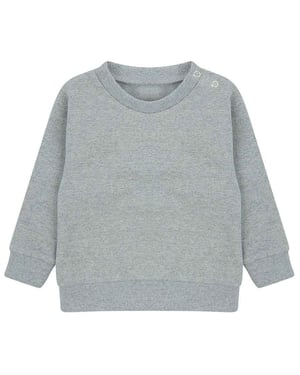 Larkwood Effen Duurzaam Sweatshirt Kinderen/Kinderen (Heide Grijs)