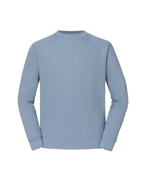 Fruit of the Loom Heren Klassiek Raglan Sweatshirt (Mineraalblauw)