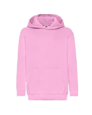 Fruit of the Loom Kinder/Kids Klassieke Hoodie (Lichtroze)