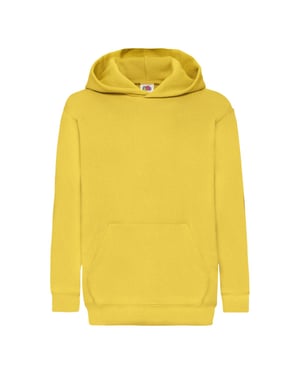 Fruit of the Loom Kinder/Kids Classic 260 Hoodie (Zonnebloem)