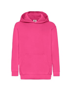 Fruit of the Loom Kinder/Kids Klassieke Hoodie (Fuchsia)
