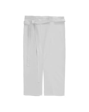 CG Workwear Milano schort met split aan de voorkant (Wit)
