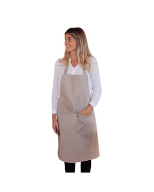 Link Kitchen Wear Hobby Twill geweven schort (Natuurlijk)
