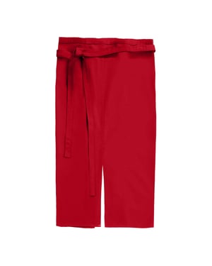 CG Workwear Milano schort met split aan de voorkant (Rood)