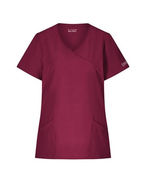 Exner Dames/Dames Sportsline Slim Tuniek (Bordeaux)