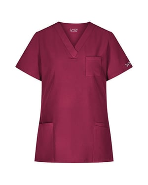 Exner Dames/Dames Sportsline Regelmatig Tuniek (Bordeaux)