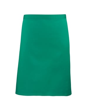 Premier Unisex Volwassenencollectie Halflang Taille Schort (Smaragd)