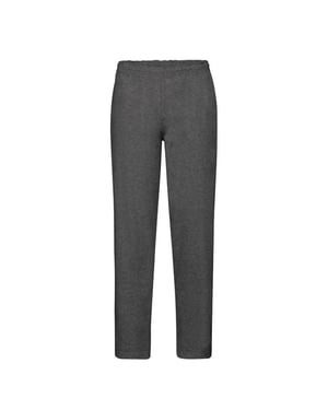 Fruit of the Loom Heren Classic Open Hem Joggingbroek (Donkere Heide Grijs)