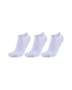 Replay Unisex Ultra Light Liner Sokken voor Volwassenen (Set van 3) (Wit/Grijs)