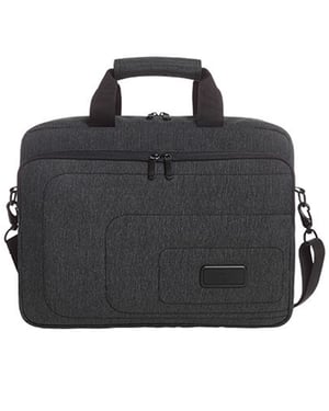 Halfar Frame gevlekte Messenger Bag (Zwart/Grijs)