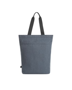 Halfar Effen cirkel boodschappentas (Blauw/Grijs)