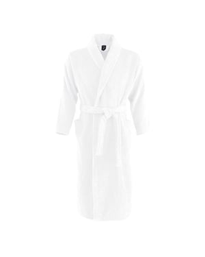 SOLS Unisex Palace badjas voor volwassenen (Wit)