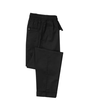 Premier Unisex gerecyclede Cargo kokspantalon voor volwassenen (Zwart)
