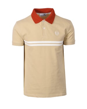 SEREGIO TACCHINI SUPERMAC POLO MOJAVE DESERT/ROOIBOS TEA/GARDENIA